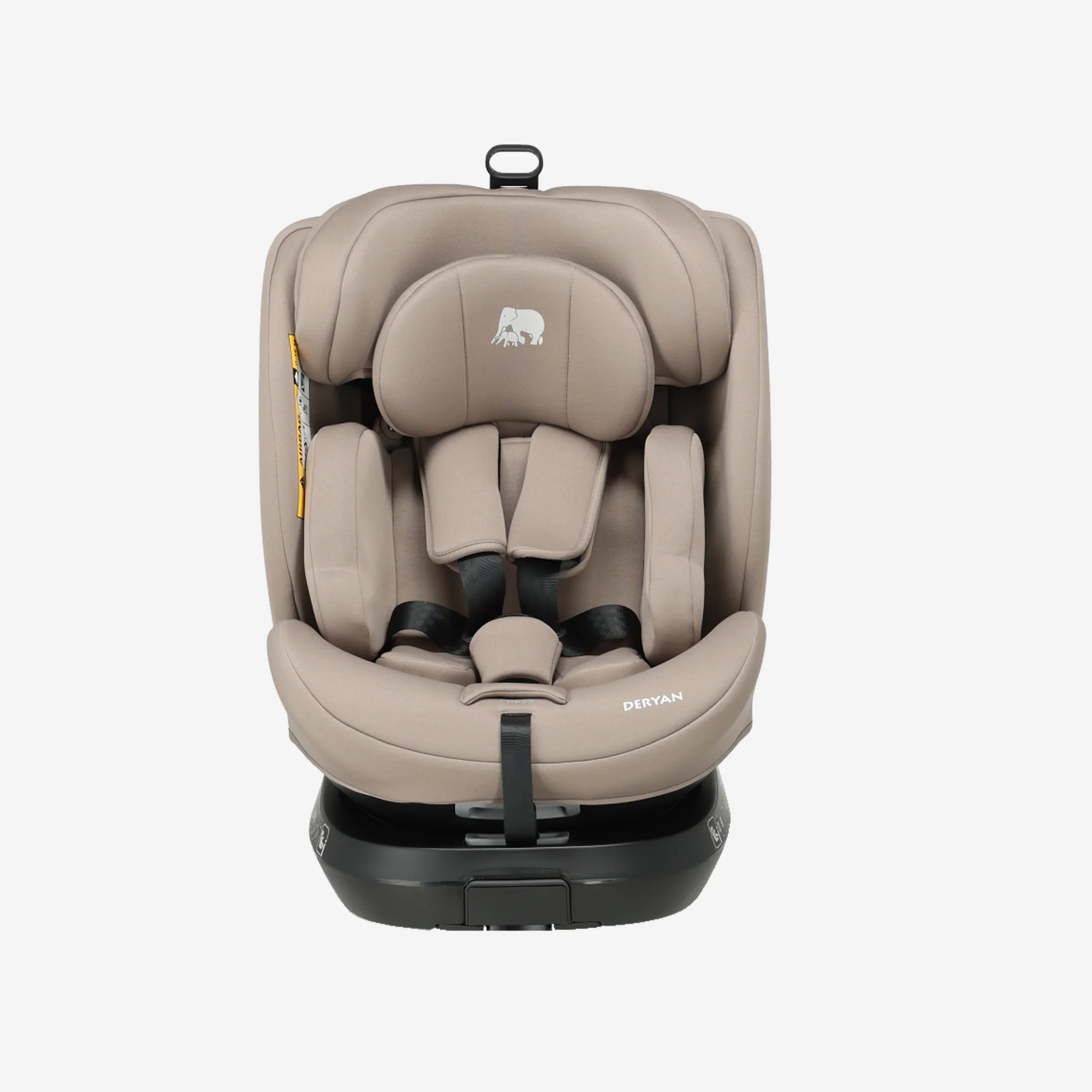 Carly Luxe i-Size Autostoel - 0-36kg - Isofix + steunpoot - 360 draaibaar - Nougat - Image 2