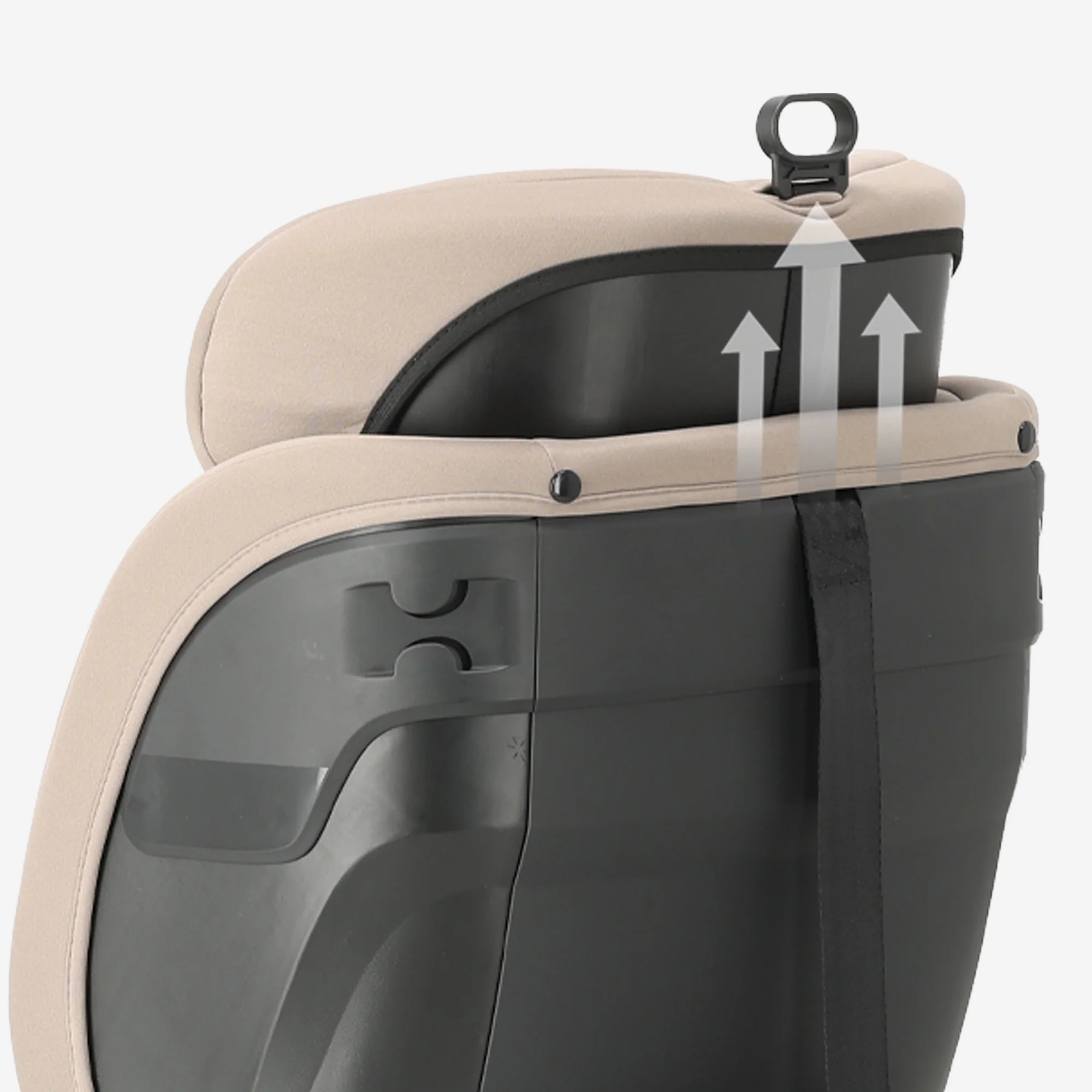 Cassie Luxe I-size Autostoel - Groep 0-1-2-3 - Isofix - Draaibaar 360° - Nougat - Image 9