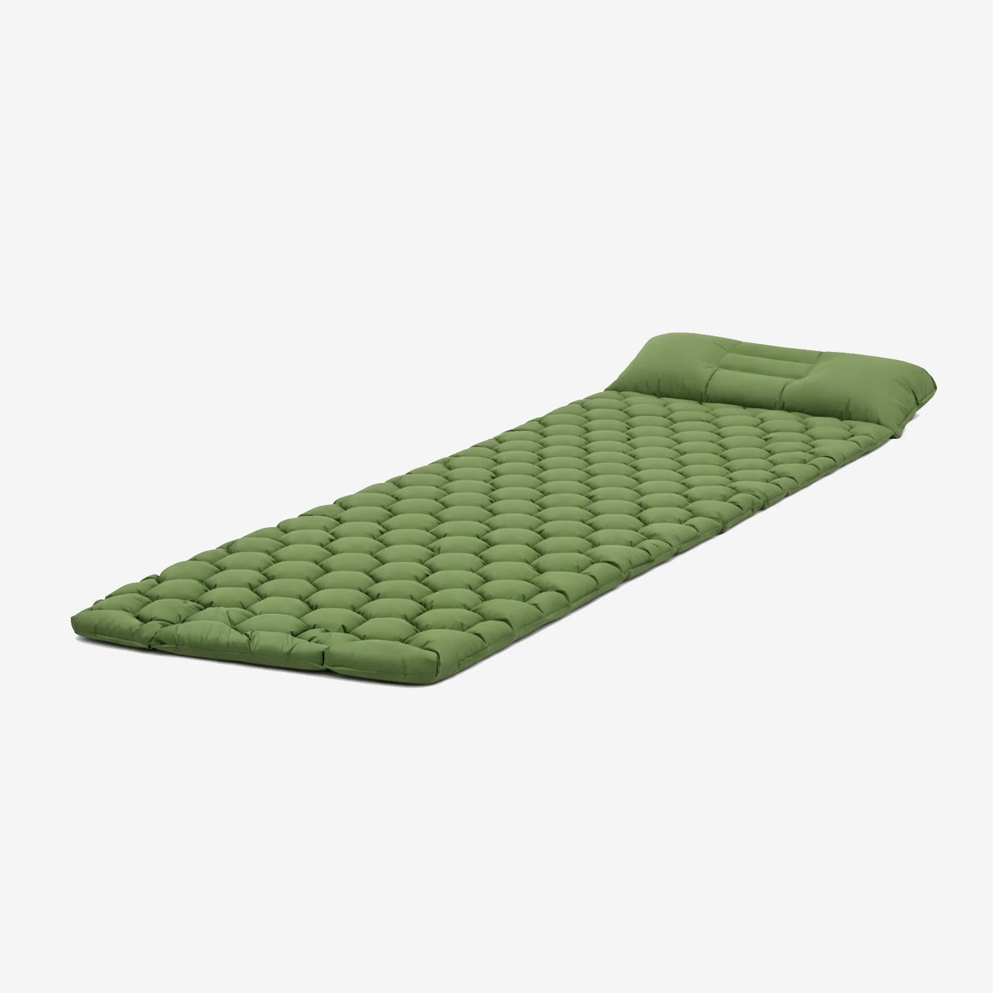 Deryan Air Bed - Zelfopblazend met ingebouwde Pomp - Luchtbed Kamperen - Inclusief tas - Groen - Image 3