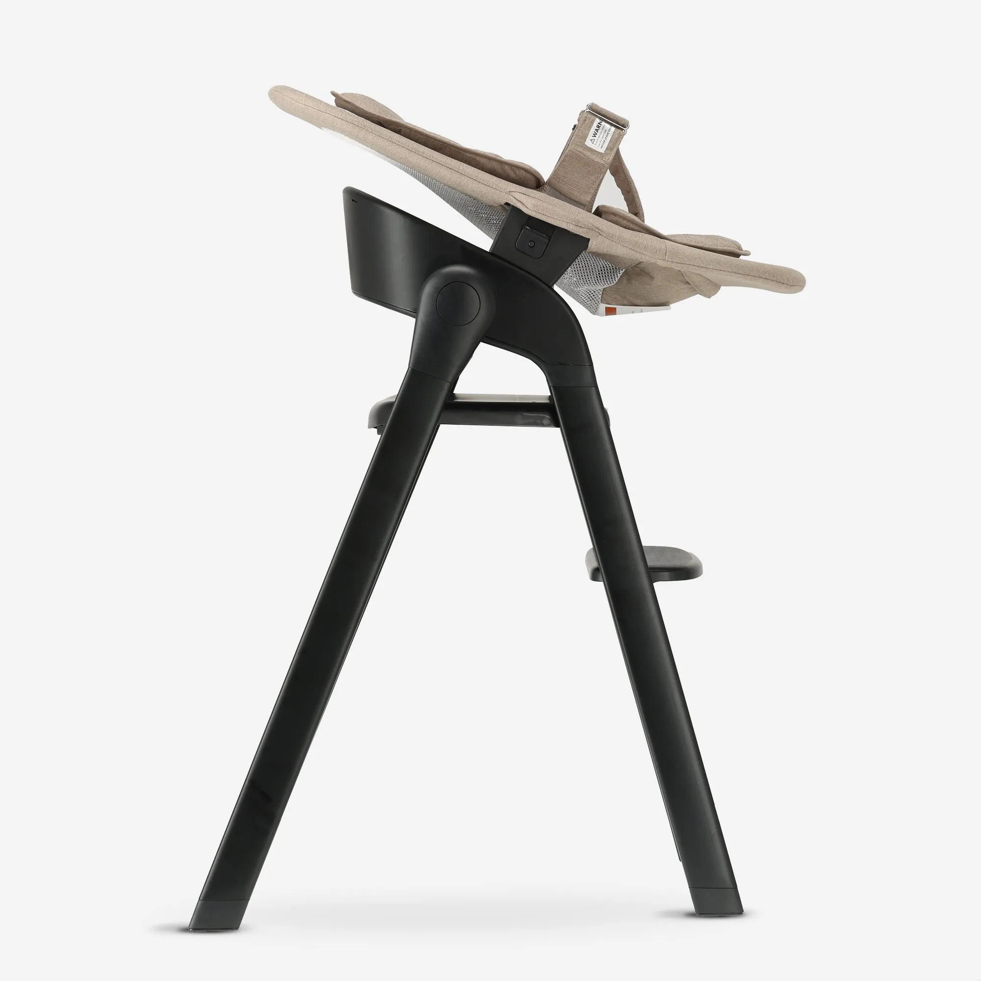 DERYAN Luxe Kinderstoel met Bouncer - Zwart/Nougat - Image 12