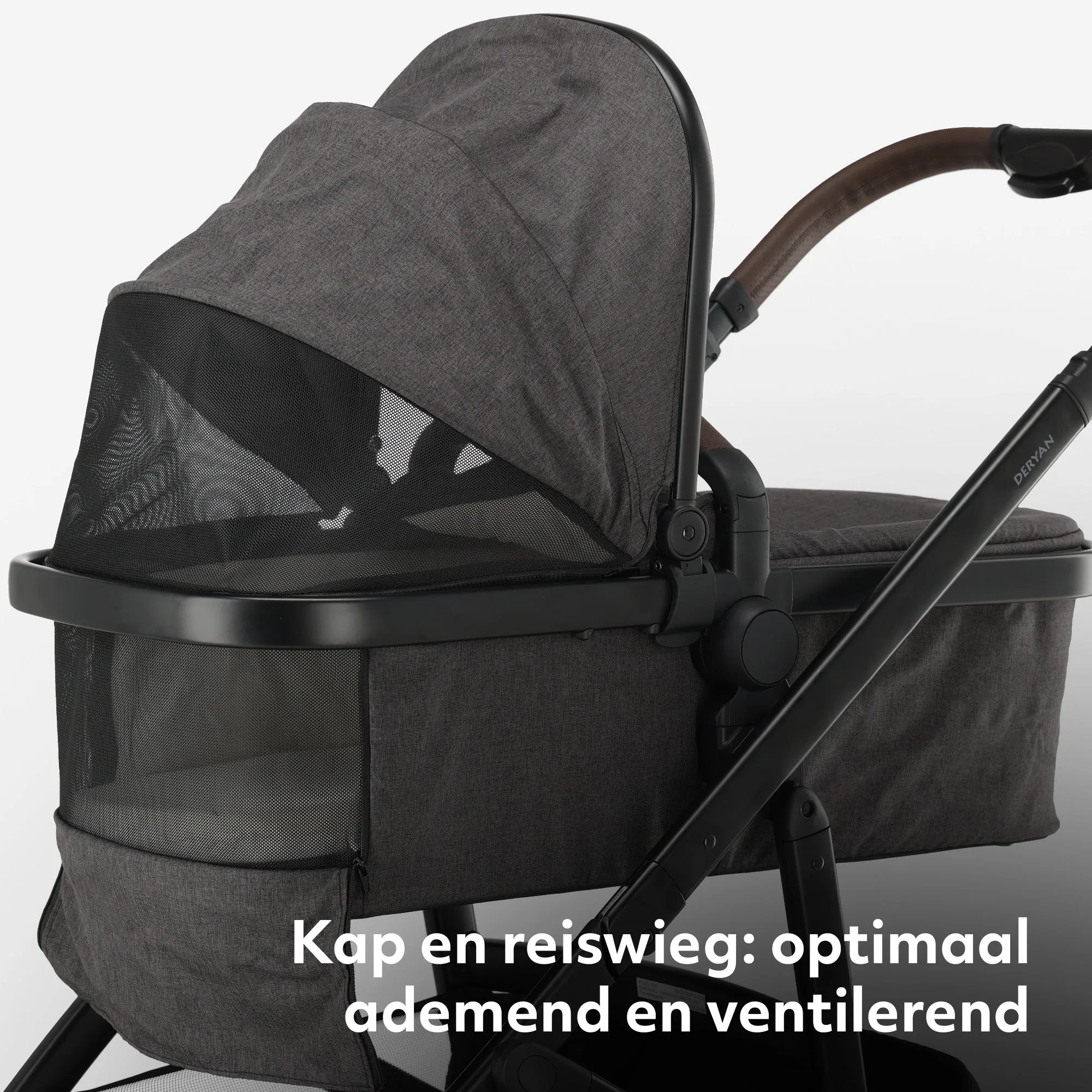 EVY V2 Duo Kinderwagen Zwart 2 in 1 - Image 16