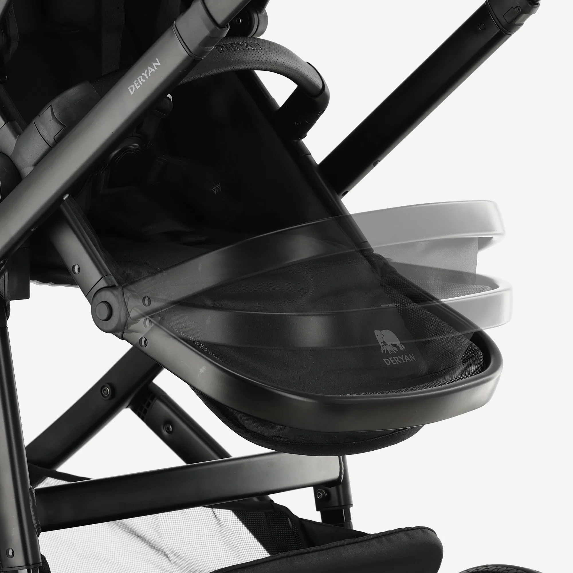 EVY V2 Duo Kinderwagen Zwart 2 in 1 - Image 4