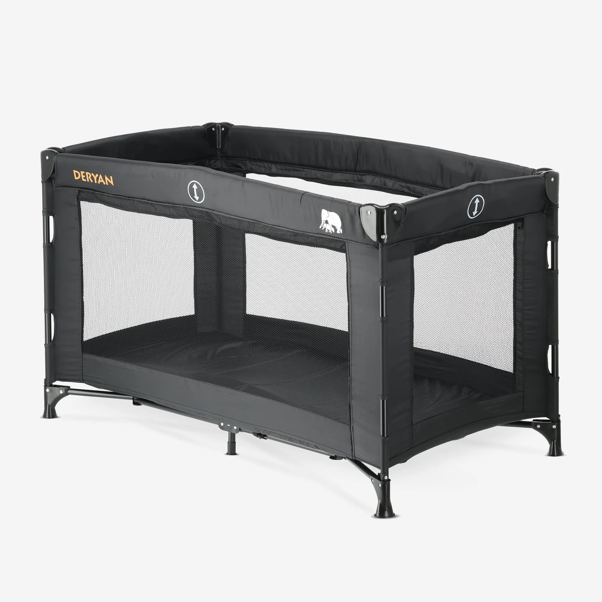 Luxe Campingbed Zwart - Image 3