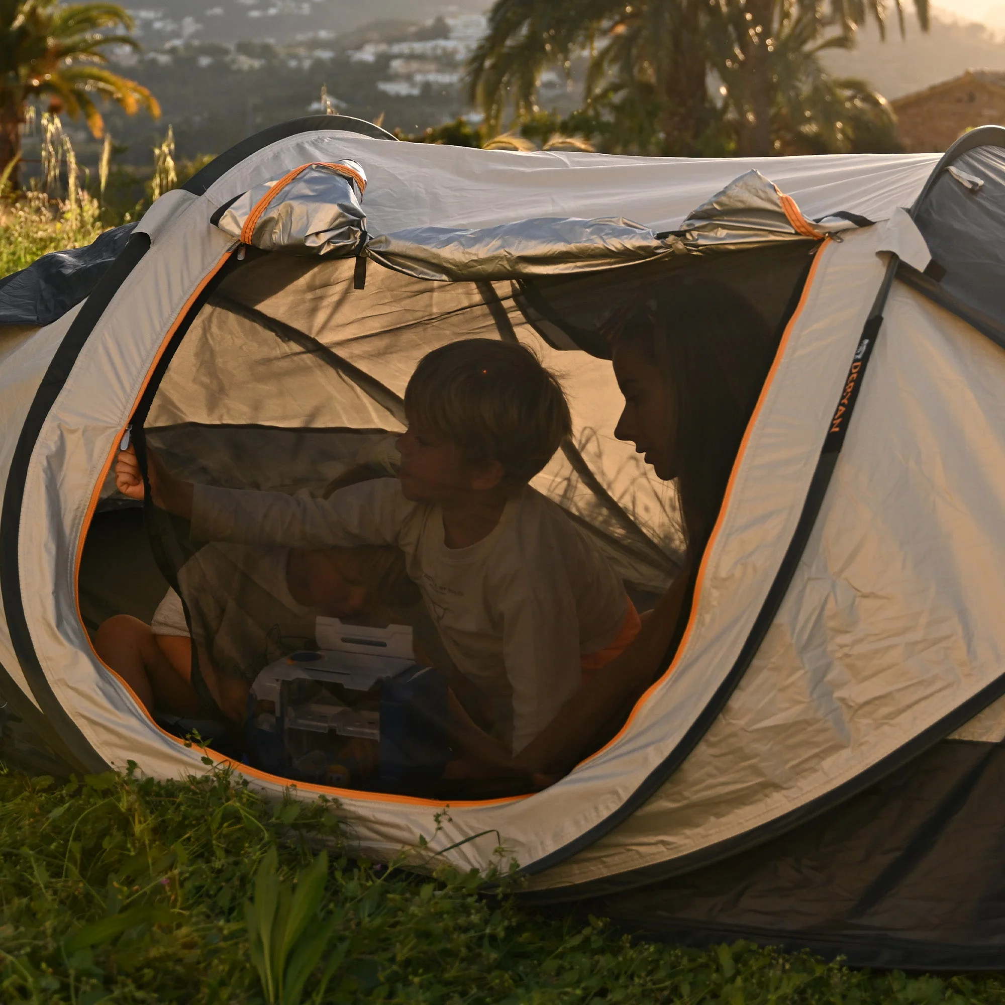 Pop Up Tent Cocoon - 2000MM waterkolom - Navy - Image 6